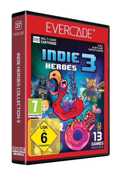Blaze Evercade Indie Heroes Collection 3 Cartridge