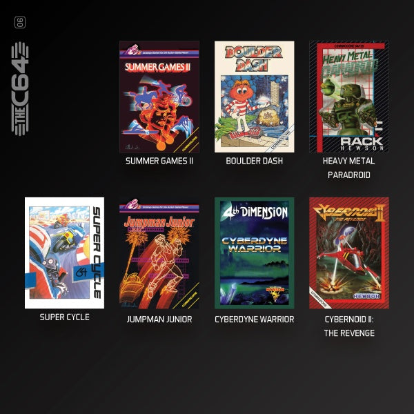 Blaze Evercade The C64 Collection 3 Cartridge (Commodore 64) – Bild 3– JETZT KAUFEN BEI GLACIER GAMES .at