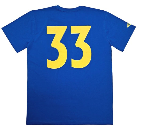 Fallout T-Shirt "Vault 33" Blue M