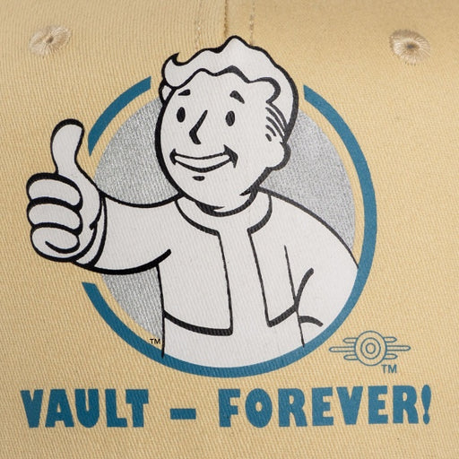 Fallout Snapback "Vault Forever" Blue/Yellow – Bild 2– JETZT KAUFEN BEI GLACIER GAMES .at