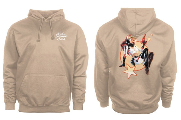 Fallout Hoodie "Nuka Girl" Sand M