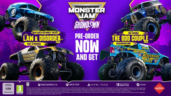 Monster Jam Showdown Day One Edition (Xbox One / Xbox Series X)