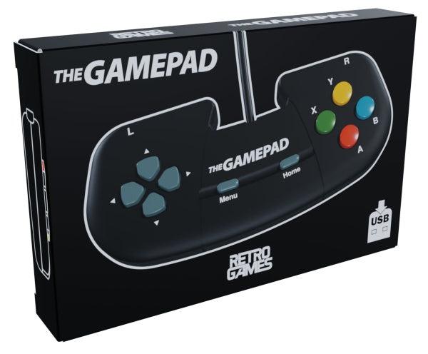 THEGAMEPAD (Black) (for THEC64, THEC64 Mini, THEA500 Mini, THE400 Mini, The Spectrum…– JETZT KAUFEN BEI GLACIER GAMES .at