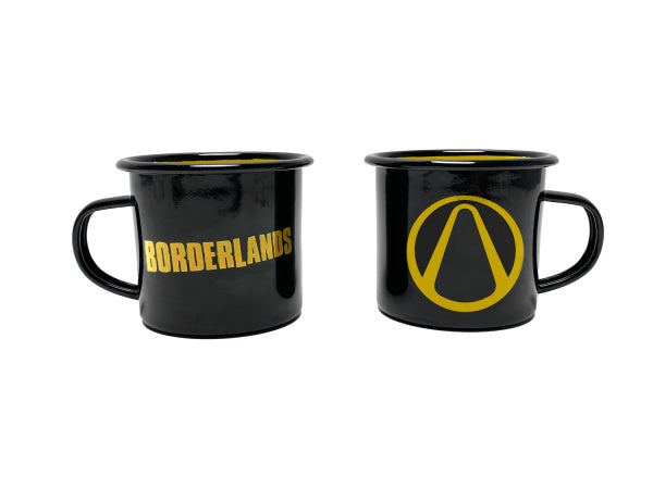 Borderlands Mug "Logo & Symbol" Black/Yellow