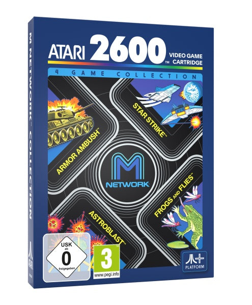 M-Network Collection (Atari 2600+) Cartridge– JETZT KAUFEN BEI GLACIER GAMES .at
