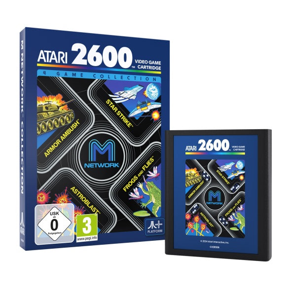 M-Network Collection (Atari 2600+) Cartridge – Bild 4– JETZT KAUFEN BEI GLACIER GAMES .at