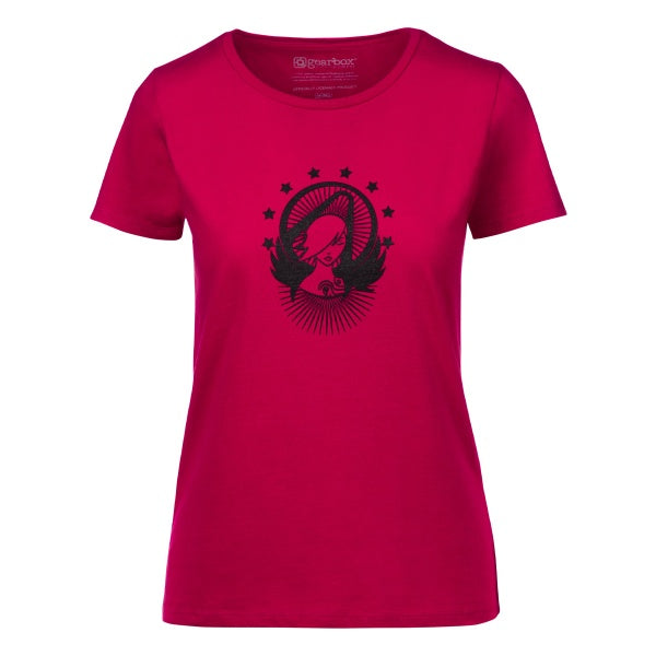 Borderlands Womens T-Shirt "Lillith Wings" Red S