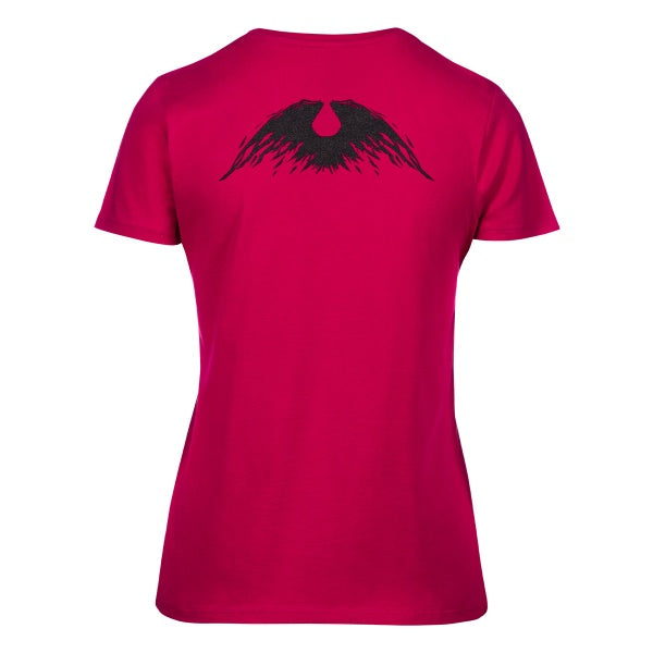 Borderlands Womens T-Shirt "Lillith Wings" Red S