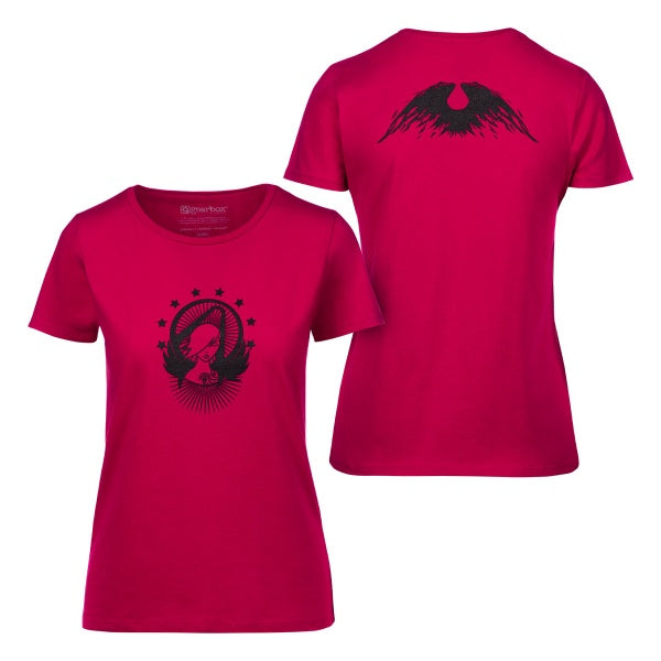 Borderlands Womens T-Shirt "Lillith Wings" Red S