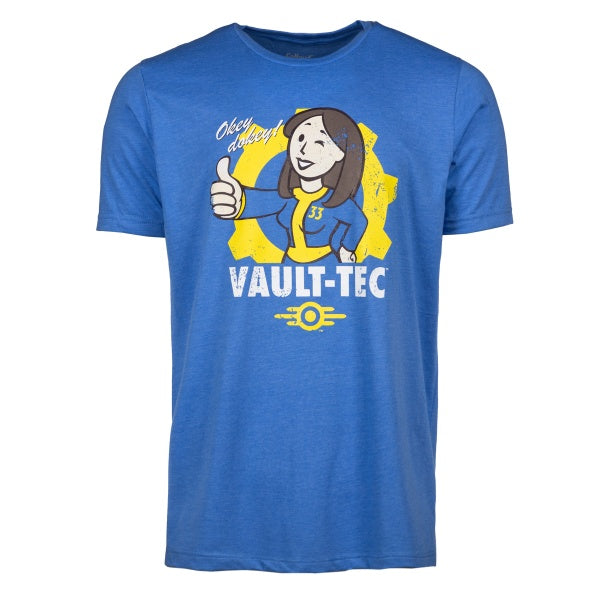 Fallout T-Shirt "Okey Dokey" Blue XXL– JETZT KAUFEN BEI GLACIER GAMES .at