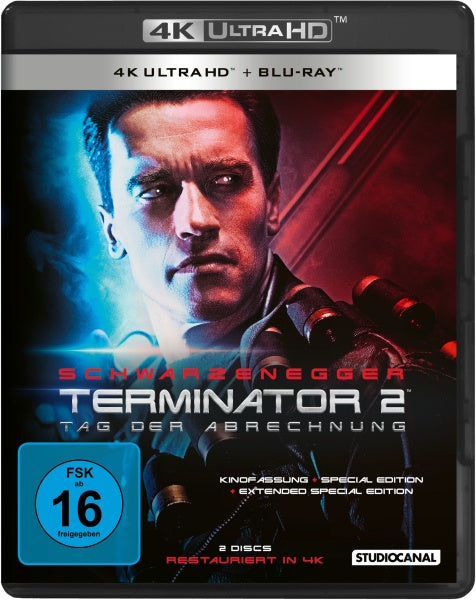 Terminator 2 - Special Edition (2024) (4K-UHD+Blu-ray)– JETZT KAUFEN BEI GLACIER GAMES .at