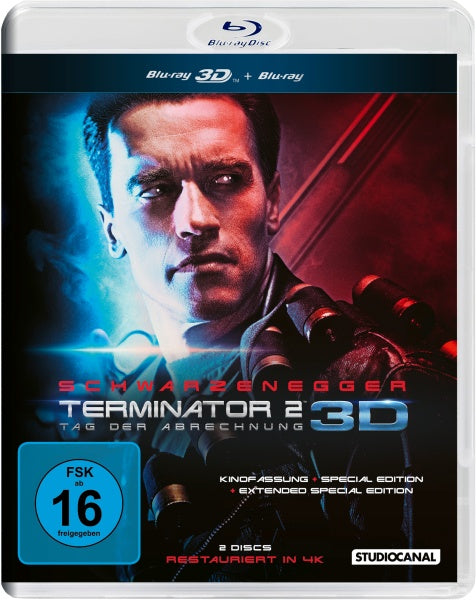 Terminator 2 - 3D (2024) (2 Blu-rays)– JETZT KAUFEN BEI GLACIER GAMES .at