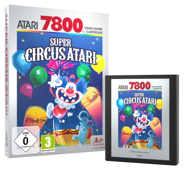 Super Circus (Atari 2600+/7800+/7800) Cartridge – Bild 4– JETZT KAUFEN BEI GLACIER GAMES .at