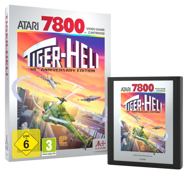 Tiger Heli (Atari 2600+/7800+/7800) Cartridge – Bild 4– JETZT KAUFEN BEI GLACIER GAMES .at
