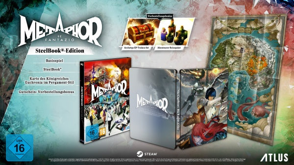 Metaphor: ReFantazio Steelbook Edition (Code in a Box) (PC) – Bild 4– JETZT KAUFEN BEI GLACIER GAMES .at