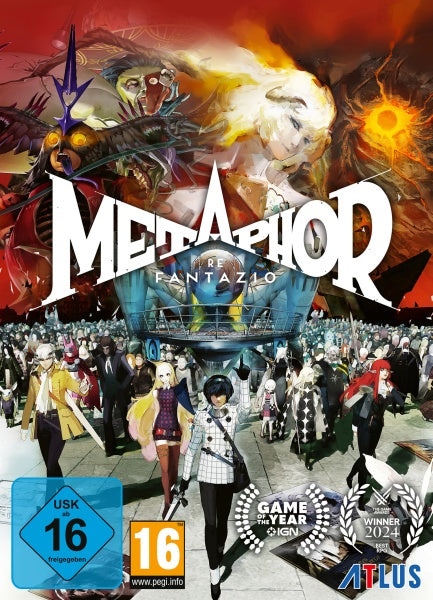 Metaphor: ReFantazio Steelbook Edition (Code in a Box) (PC)– JETZT KAUFEN BEI GLACIER GAMES .at