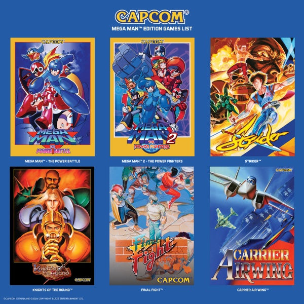 Blaze Evercade Alpha Mega Man Bartop Arcade – Bild 2– JETZT KAUFEN BEI GLACIER GAMES .at