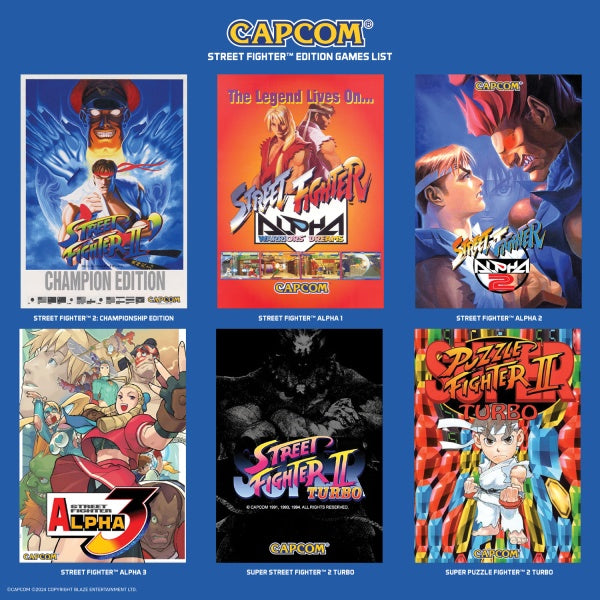 Blaze Evercade Alpha Street Fighter Bartop Arcade – Bild 2– JETZT KAUFEN BEI GLACIER GAMES .at