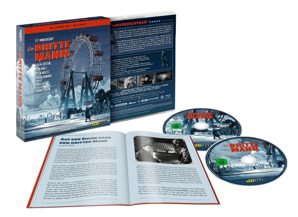 Der dritte Mann - 75th Anniversary Edition (4K-UHD+Blu-ray) – Bild 4– JETZT KAUFEN BEI GLACIER GAMES .at