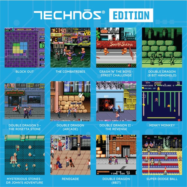 Blaze Evercade Technos Super Pocket – Bild 2– JETZT KAUFEN BEI GLACIER GAMES .at