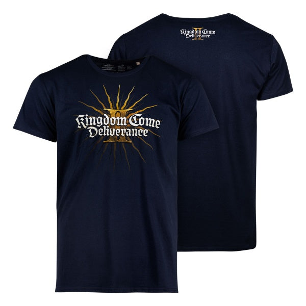 Kingdom Come Deliverance II Unisex T-Shirt "Logo" Navy S