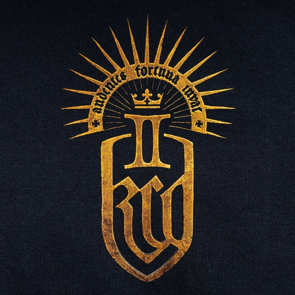 Kingdom Come Deliverance II Zipper Hoodie "Temporary Keyart" Navy S