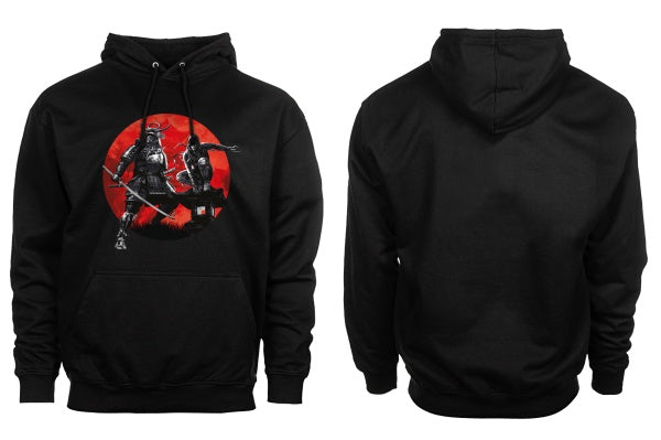 Assassin's Creed Shadows Hoodie "Red Sun" Black M