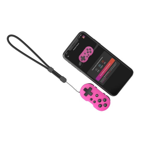 CRKD - ATOM Controller (For Switch, PC, Mobile/Tablet, & Smart TV Gaming) (Hot Pink)