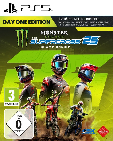Monster Energy Supercross 25 - The Official Video Game Day One Edition (PS5)– JETZT KAUFEN BEI GLACIER GAMES .at