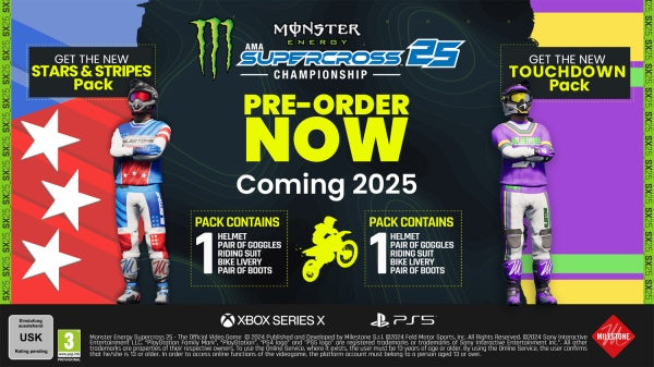 Monster Energy Supercross 25 - The Official Video Game Day One Edition (Xbox Series X)