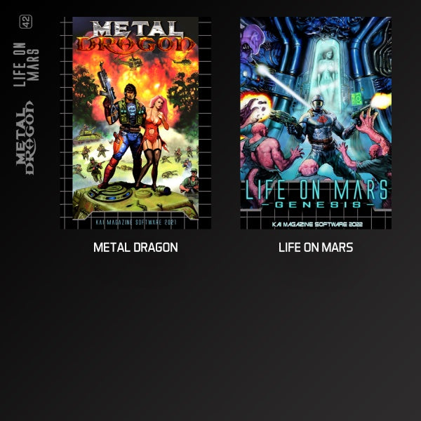 Blaze Evercade Metal Dragon/Life on Mars Cartridge – Bild 2– JETZT KAUFEN BEI GLACIER GAMES .at