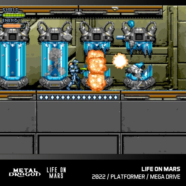 Blaze Evercade Metal Dragon/Life on Mars Cartridge – Bild 5– JETZT KAUFEN BEI GLACIER GAMES .at