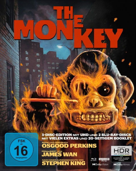 The Monkey (Mediabook, 4K-UHD+2 Blu-rays)– JETZT KAUFEN BEI GLACIER GAMES .at