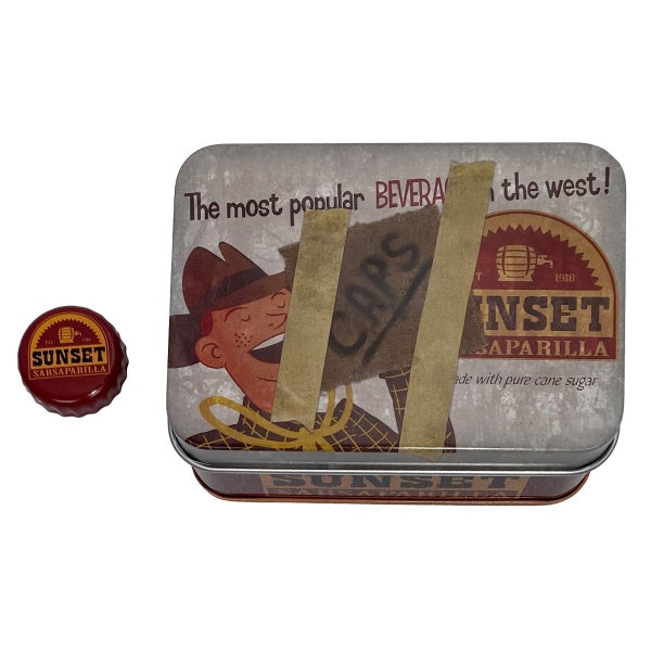 Fallout Bottle Cap Series Collectible Tin "Sunset Sarsaparilla"– JETZT KAUFEN BEI GLACIER GAMES .at