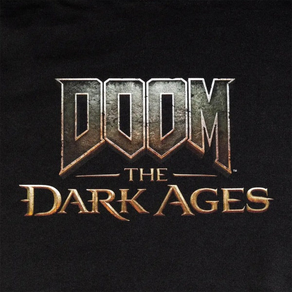 DOOM: The Dark Ages Hoodie "Logo" Black S – Bild 3– JETZT KAUFEN BEI GLACIER GAMES .at