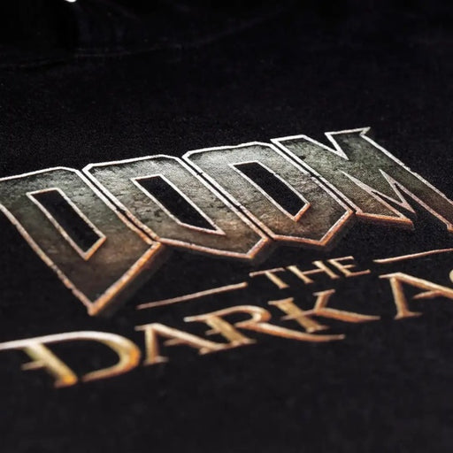 DOOM: The Dark Ages Hoodie "Logo" Black XXL – Bild 2– JETZT KAUFEN BEI GLACIER GAMES .at