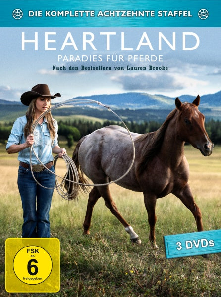 Heartland: Paradies für Pferde - Staffel 18 (3 DVDs)– JETZT KAUFEN BEI GLACIER GAMES .at