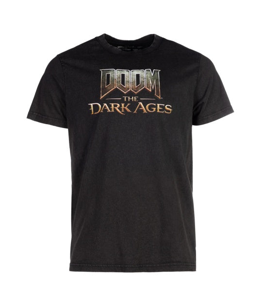 DOOM: The Dark Ages T-Shirt Washed Out "Logo" Black S– JETZT KAUFEN BEI GLACIER GAMES .at