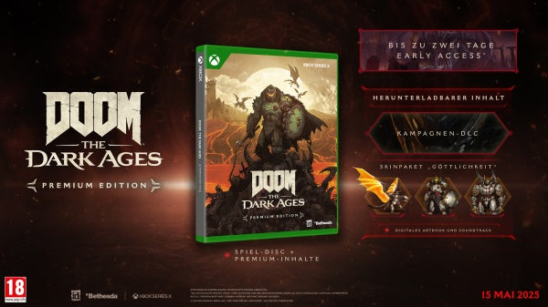DOOM: The Dark Ages Premium Edition (Xbox Series X) (Xbox Series X|S) – Bild 4– JETZT KAUFEN BEI GLACIER GAMES .at