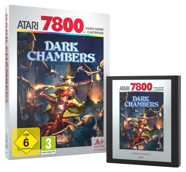 Dark Chambers (Atari 2600+/7800+/7800) Cartridge – Bild 4– JETZT KAUFEN BEI GLACIER GAMES .at