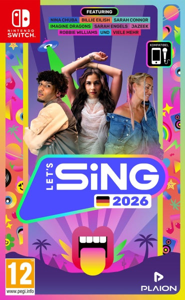 Let's Sing 2026 German Version (Switch) (Nintendo Switch)– JETZT KAUFEN BEI GLACIER GAMES .at