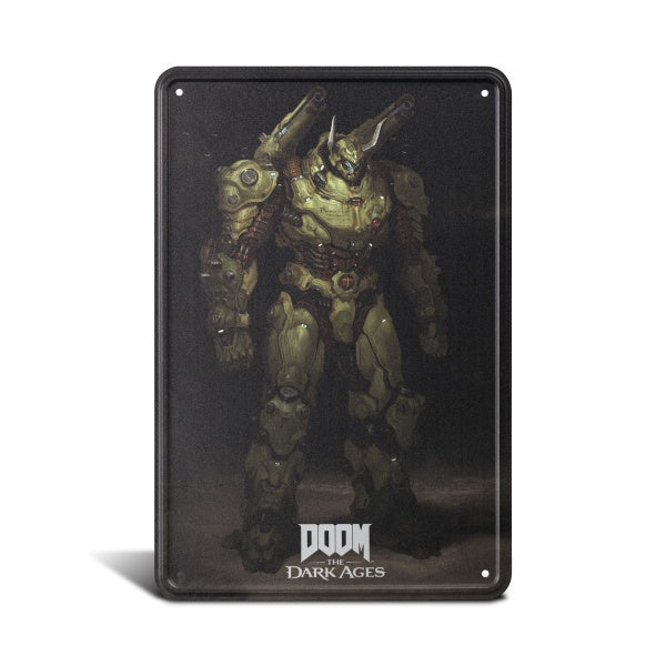 DOOM: The Dark Ages Metal Sign "Atlan" – Bild 3– JETZT KAUFEN BEI GLACIER GAMES .at