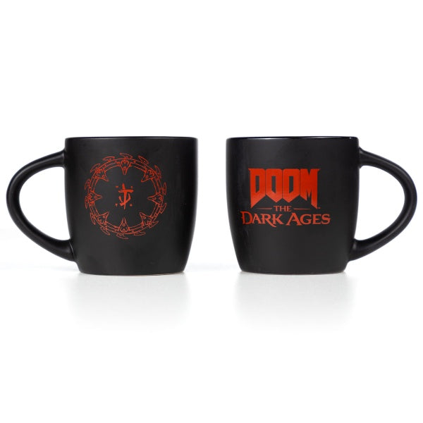 DOOM: The Dark Ages Mug "Shield" Black/Red– JETZT KAUFEN BEI GLACIER GAMES .at