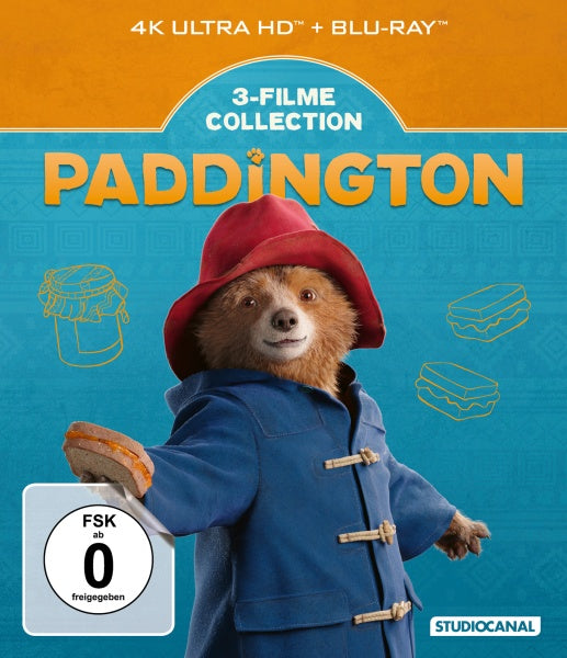 Paddington - 3 Filme Collection (3 4K-UHDs+3 Blu-rays)– JETZT KAUFEN BEI GLACIER GAMES .at