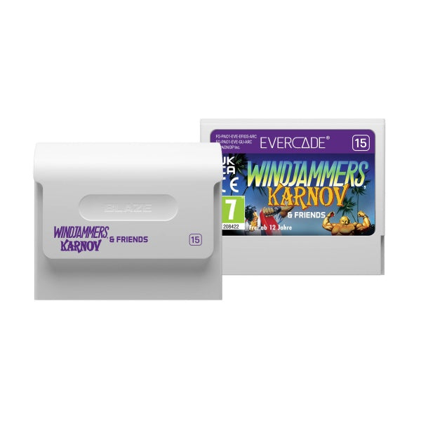 Blaze Evercade Windjammers, Karnov & Friends Cartridge – Bild 4– JETZT KAUFEN BEI GLACIER GAMES .at
