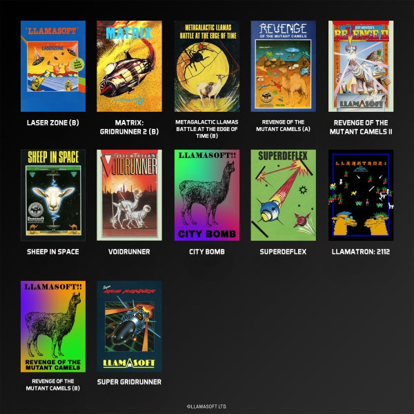 Blaze Evercade The Llamasoft Collection 1 Cartridge – Bild 6– JETZT KAUFEN BEI GLACIER GAMES .at