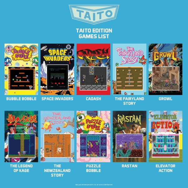 Blaze Evercade Alpha Taito Bartop Arcade – Bild 2– JETZT KAUFEN BEI GLACIER GAMES .at