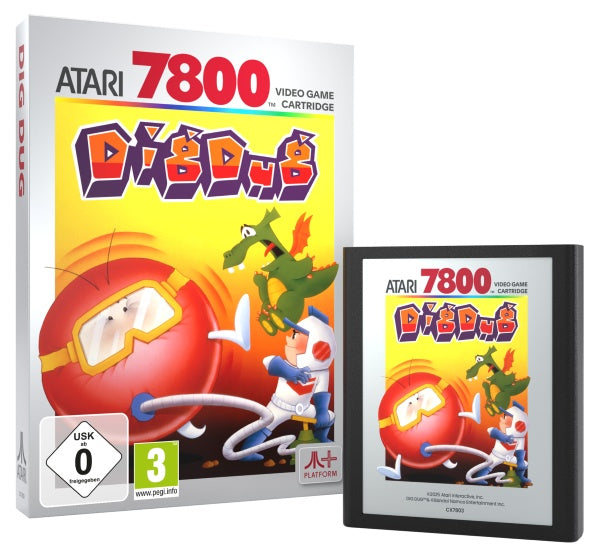 Dig Dug (Atari 2600+/ 2700+/ 2700) Cartridge – Bild 4– JETZT KAUFEN BEI GLACIER GAMES .at