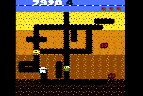 Dig Dug (Atari 2600+/ 2700+/ 2700) Cartridge – Bild 3– JETZT KAUFEN BEI GLACIER GAMES .at