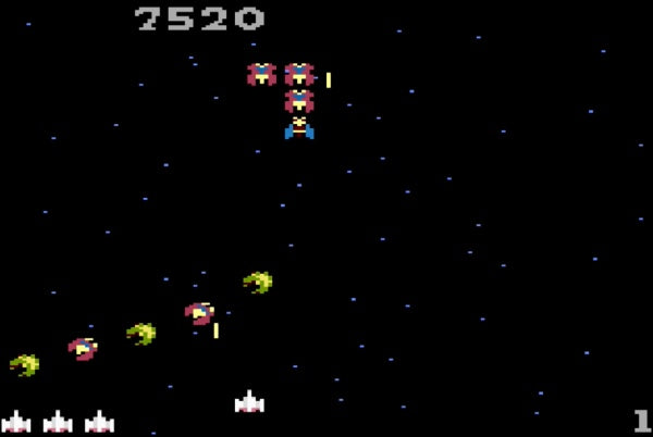 Galaga (Atari 2600+/ 2700+/ 2700) Cartridge – Bild 5– JETZT KAUFEN BEI GLACIER GAMES .at